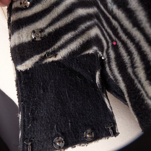 Vintage 1970s Zebra Costume Belt Circus Burlesque display picture 3